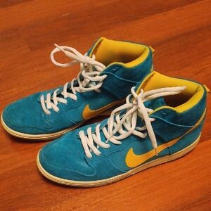 Nike Dunk Hi SB Pro Tropic Teal Mens Size 13